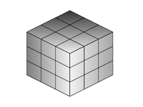 pgf/TikZ 3D cube